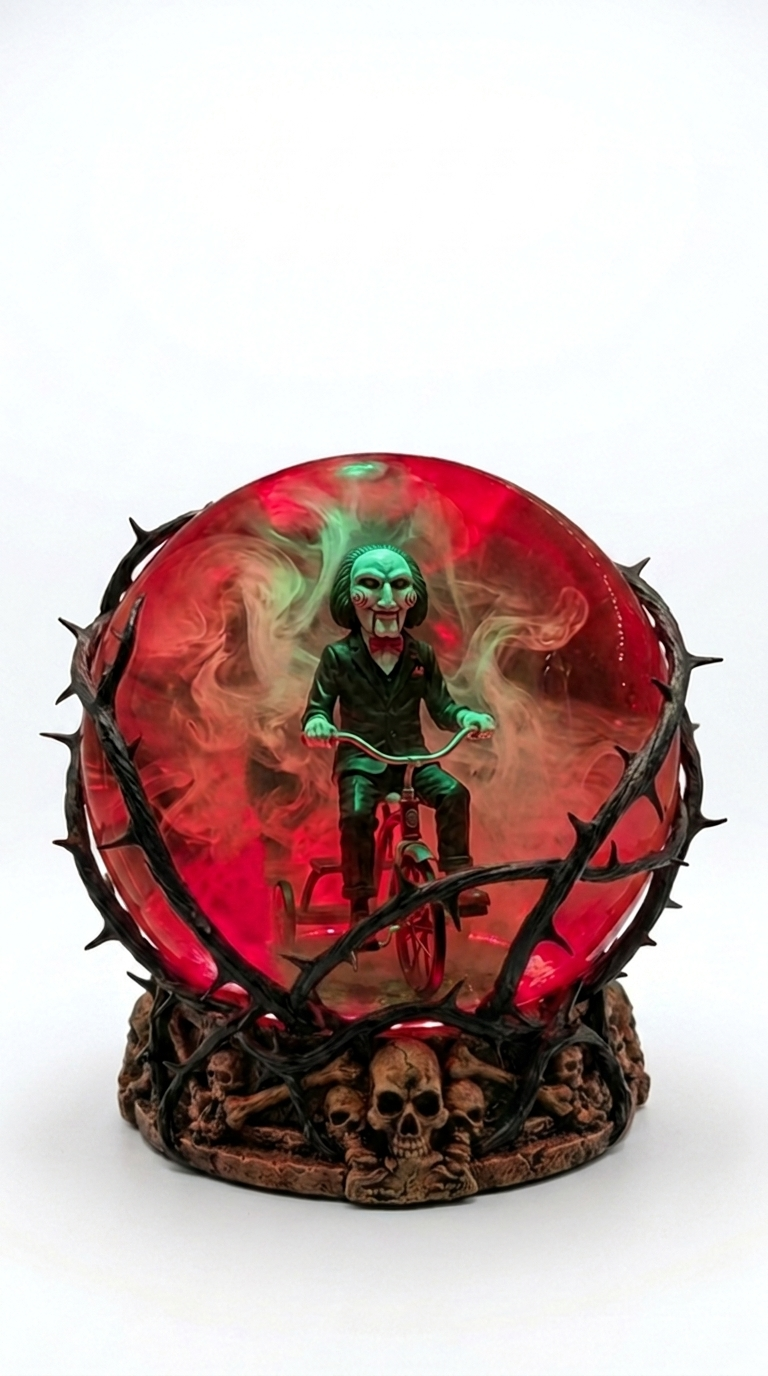 Billy the Puppet Horror Sphere Lamp