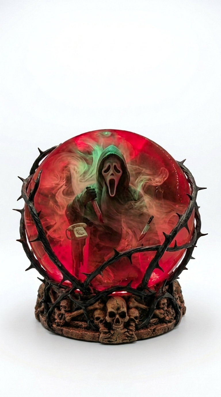 Ghostface Horror Sphere Lamp