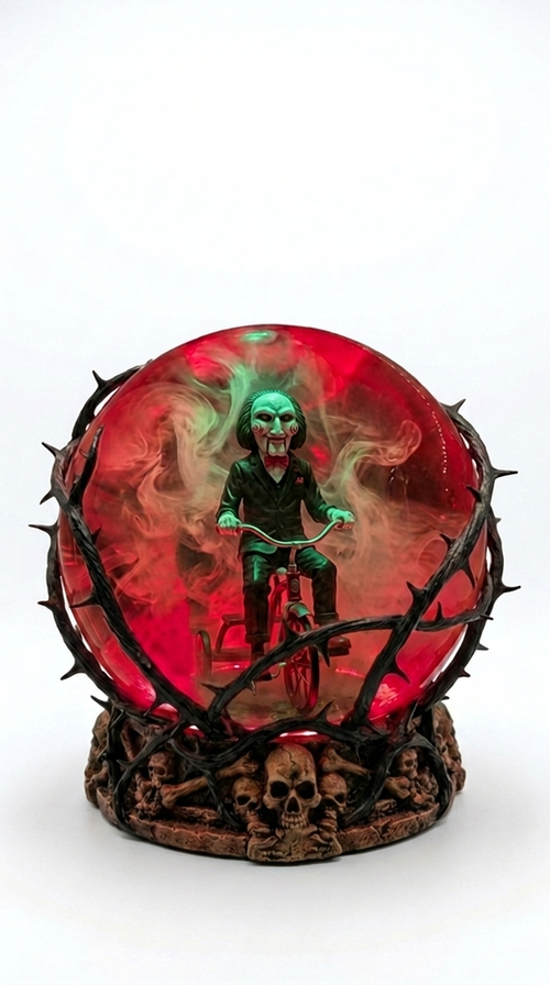Billy the Puppet Horror Sphere Lamp