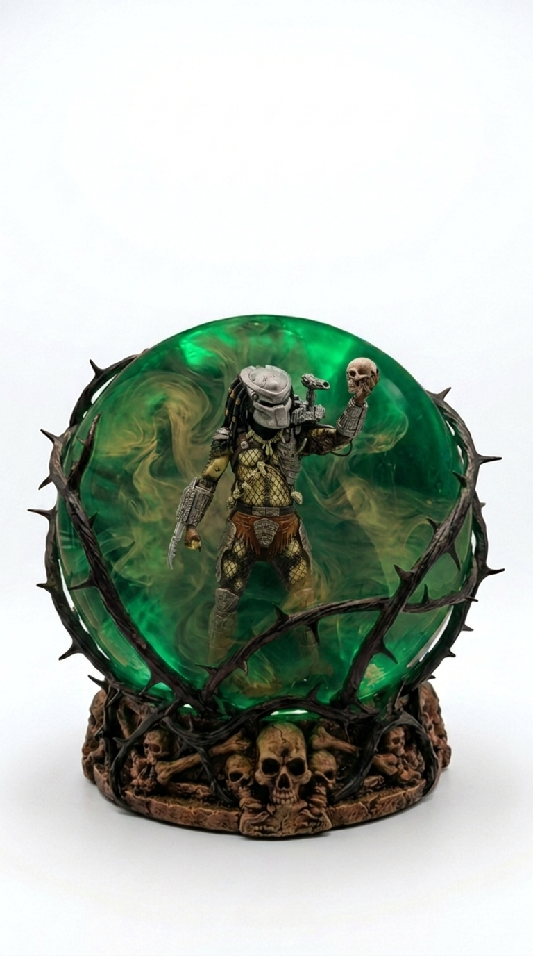 Predator Horror Sphere Lamp